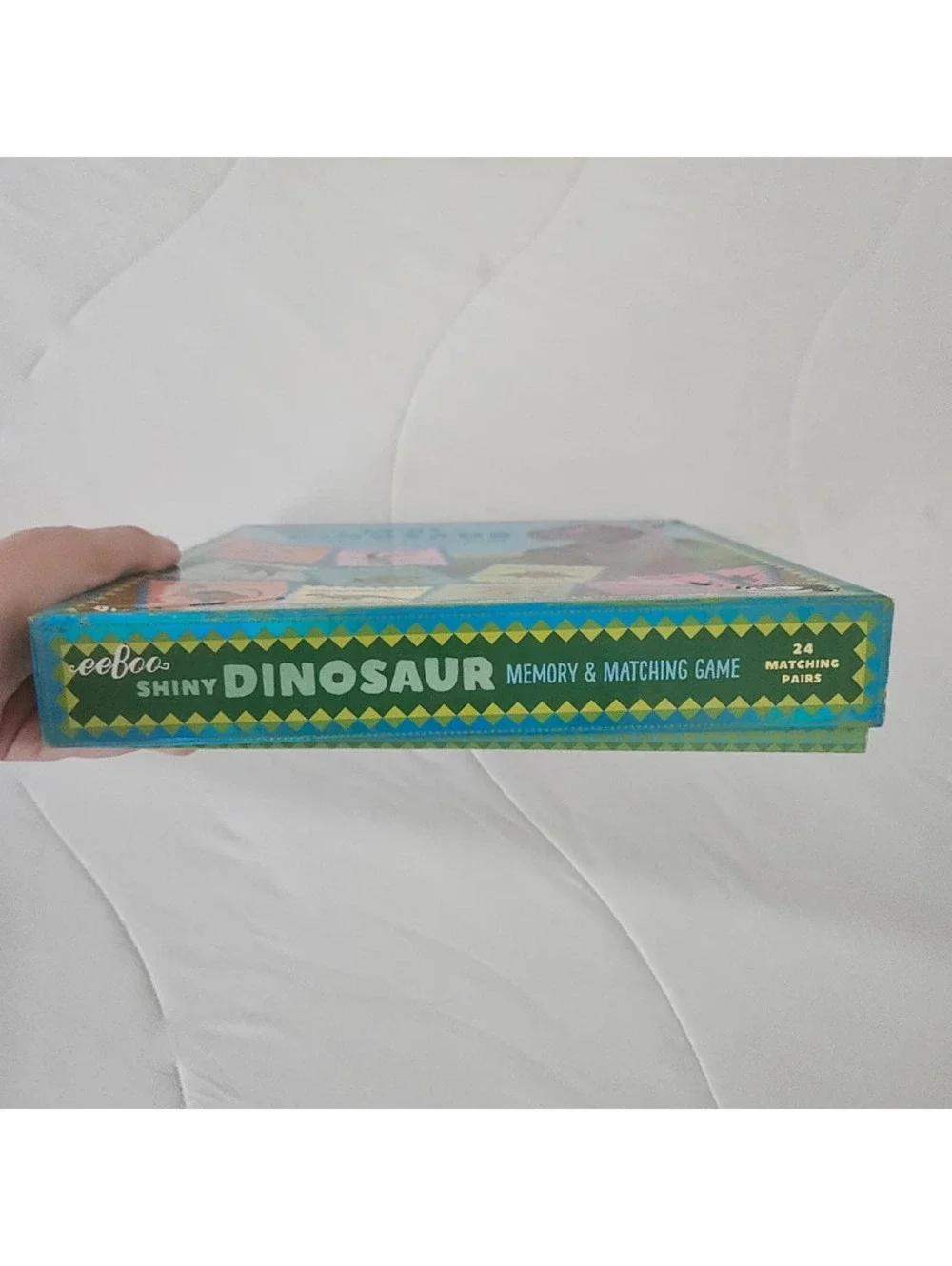 eeBoo Shiny Dinosaur Memory & Matching Game 24 Pairs Ages 3+
